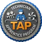 TAP badge 3d