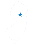 Union NJ blue map
